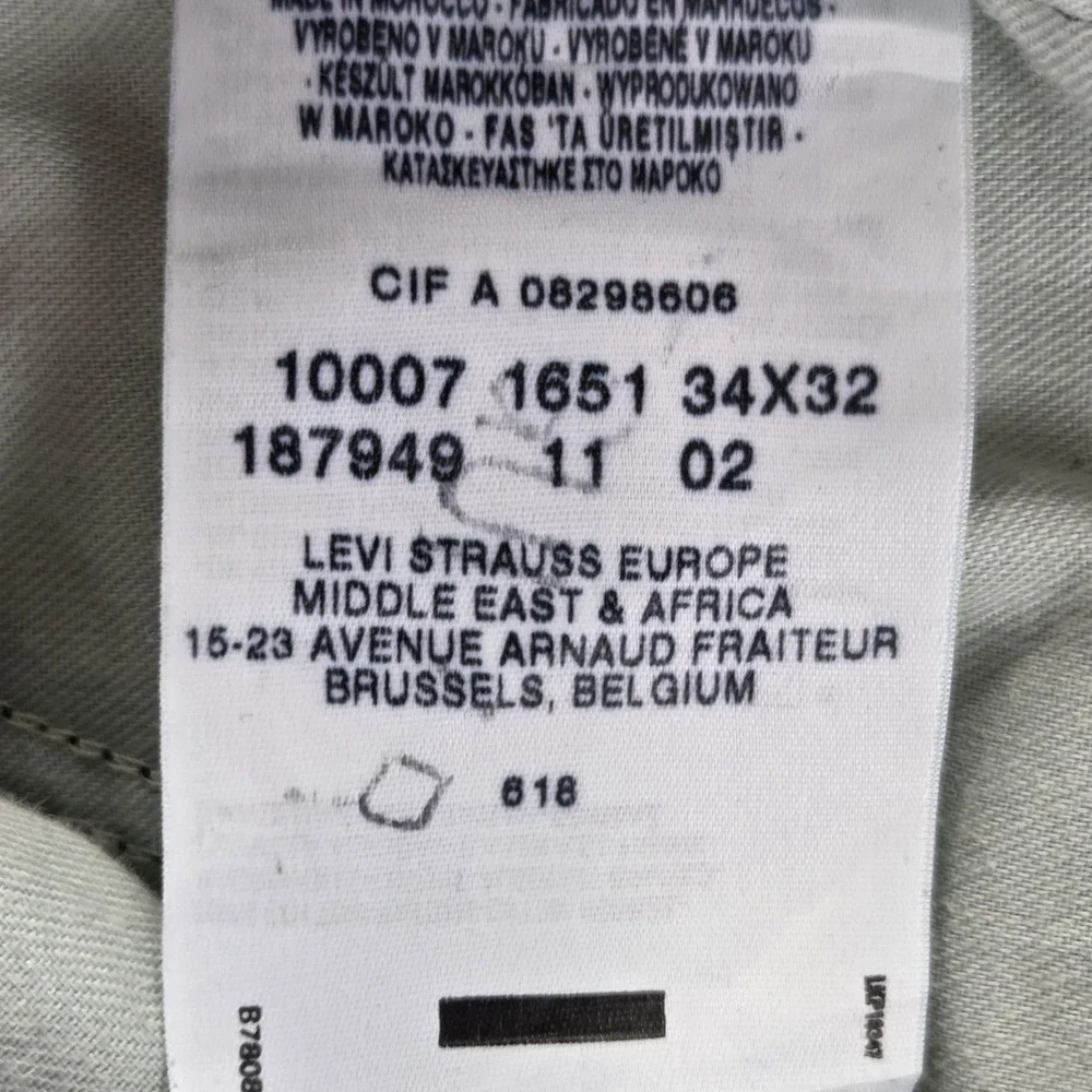 Levis 13134 important